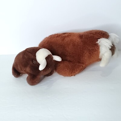 Sea World Plush Walrus Brown Baby Lot of 2 Stuffed Animal Ocean 9'' Realistic