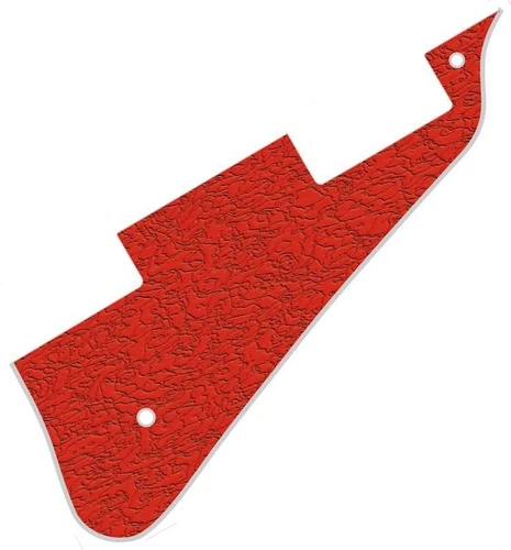 Pickguard Pick Guard  Compatible with Gibson Les Paul Guitar Crinkles Red