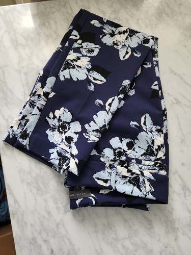 The Limited Drew Fit Ankle Pants, Navy Floral, size 8, Cotton, MSRP $79.99 - Picture 12 of 12