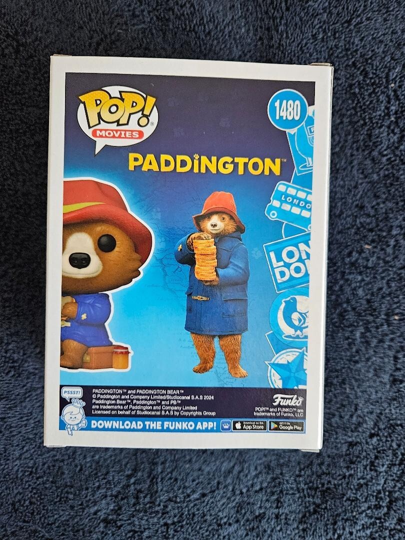 Funko Pop! Funkon London 2024 Exclusive PADDINGTON Bear
