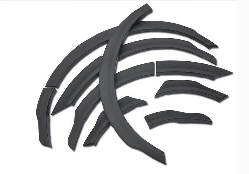 Kit acampanado guardabarros negro ABS para Subaru Forester 14-18 2016 Foto 2 de 4