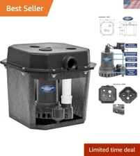 Superior Pump 92072-U 1/3 HP Sump Pump System - Efficient Drainage Solutions