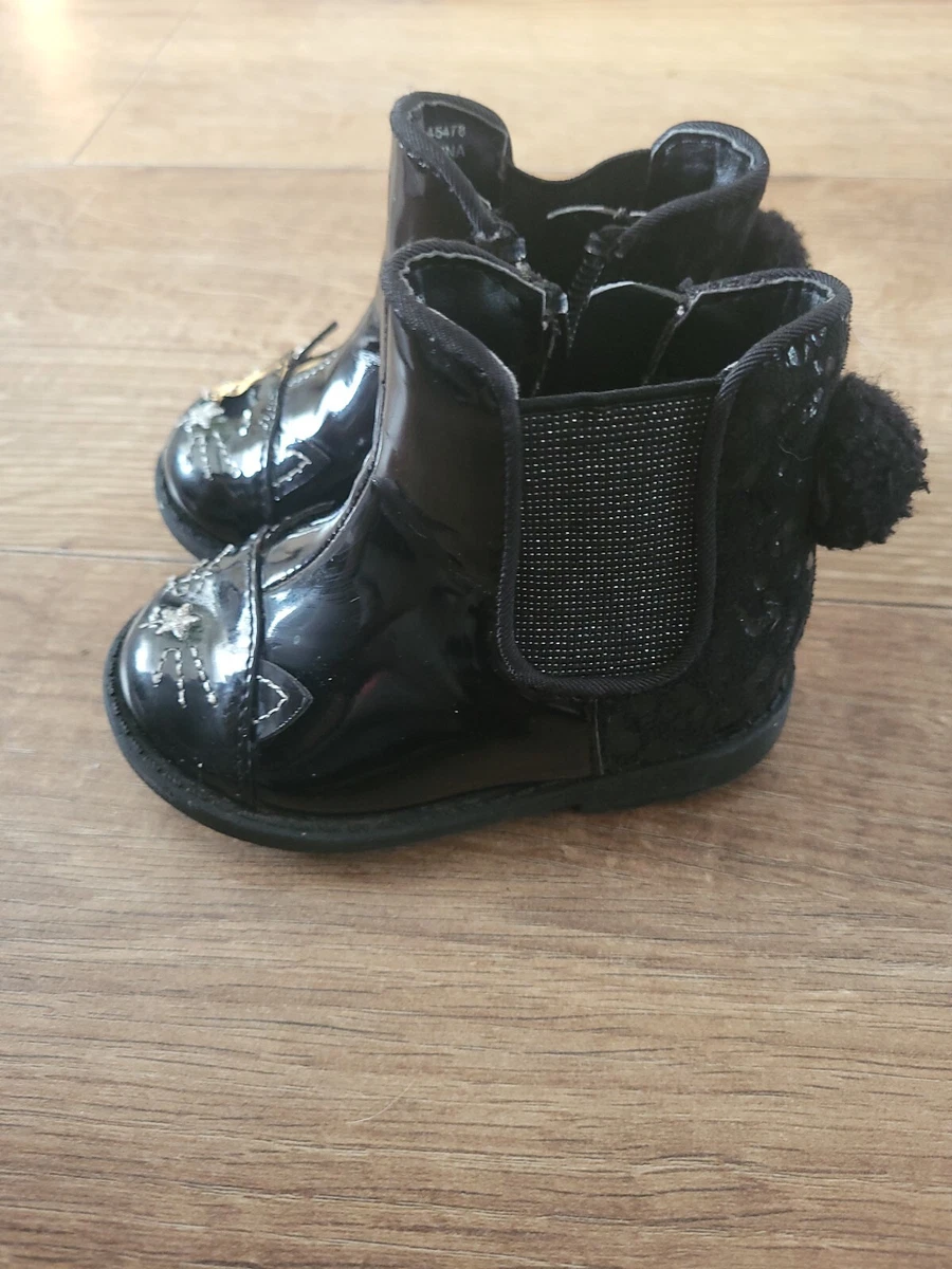 Primark patent cheap boots