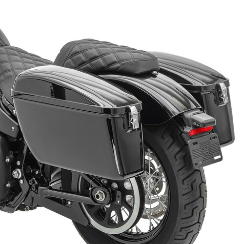 Alforjas Rigidas DL para Kawasaki Vulcan 900 Classic/ Custom, VN 900 Custom  | eBay