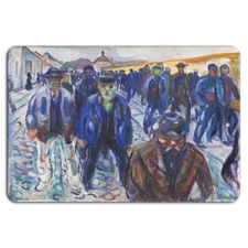 Timeless Expression: Edvard Munch's 'Workers on Their Way Home'