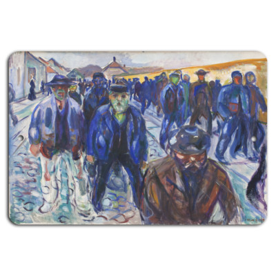 Timeless Expression: Edvard Munch's 'Workers on Their Way Home'