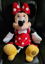 Disney Store Exclusive Authentic Original 18" Minnie Mouse Stuffed Plush Toy