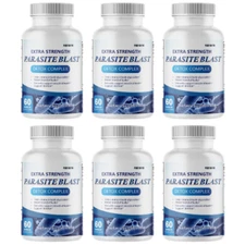 Parasite Blast Cleanse Detox & Toxins Gut Health Supplement - 6 Bottles
