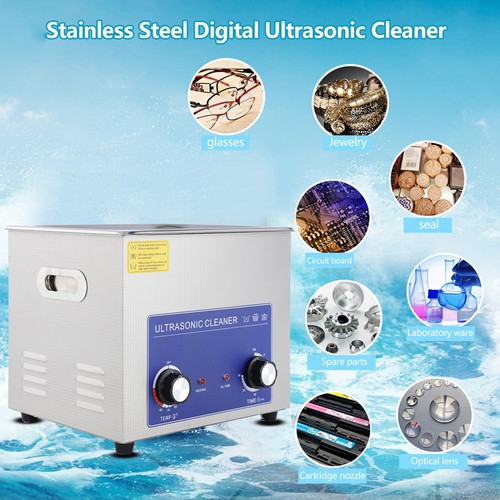 10L Ultraschallreinigungsgerät Ultraschallreiniger Ultrasonic Cleaner mit Korb - Bild 9 von 12