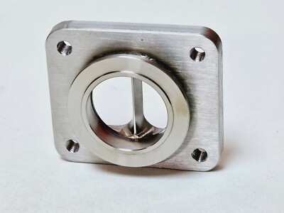 Stainless T4 Div Header to PTE Turbo 3.0'' OD V-band Turbine Flange fit Precision