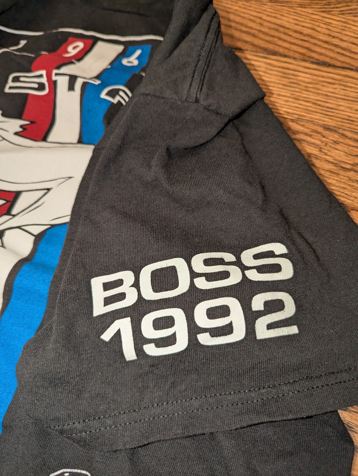 Ford Mustang Camicia Uomo 1964 Pony Tri Bar Strisce Nera Taglia XL