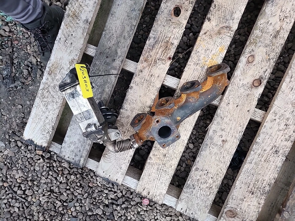 BMW 1 Series E87 E81 120D 105kW 2007 Diesel Exhaust manifold header 1434170AT - Image 4 of 4