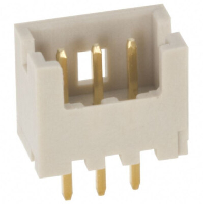 Pack of 2 DF13-3P-1.25DSA(50) Connector Header Through Hole 3 position 0.049'' (1