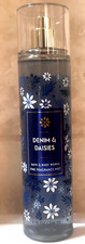 Bath  Body Works Denim  Daisies Fine Fragrance Body Mist 8 oz NEW