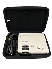AuKing Portable LED Movie Projector - Multimedia & Home Theater + Carrying Case