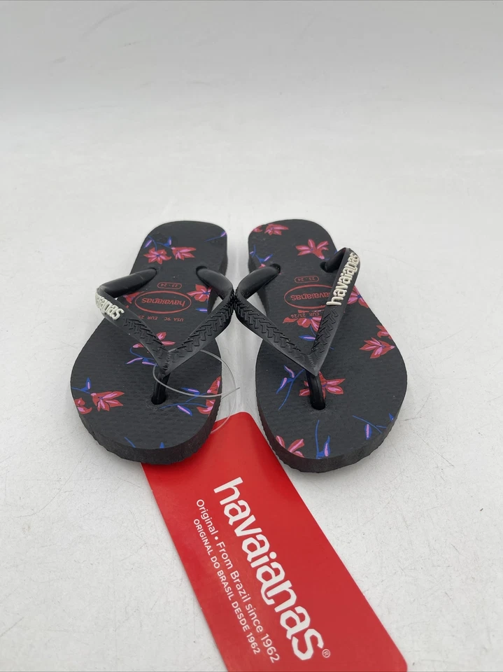Sandalia Chanclas Havaianas Niña Delgada Surf Floral, Niño Pequeño Talla US 9 C / EU 25 Foto 2 de 4