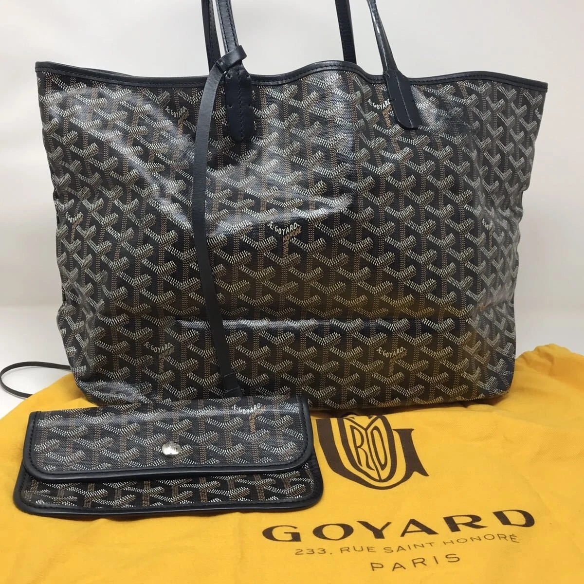 Goyard Saint Louis Tote PM Black