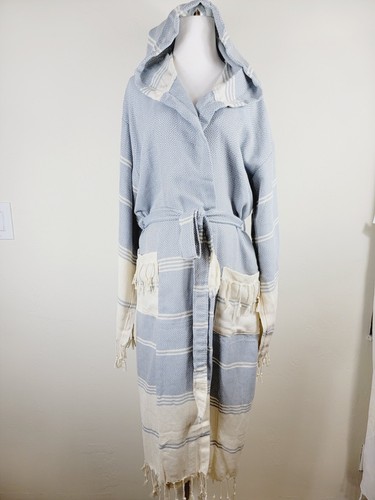 Unisex Bathrobe LUXURY ROBE 100% Cotton multicolor multi sizes Turkish cotton - Picture 11 of 41
