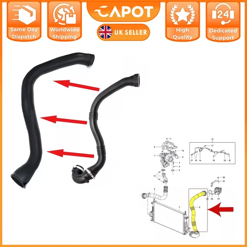 Intercooler Turbo Hose Pipe For Opel Vauxhall Insignia 2.0 CDTI 13419442 1302288