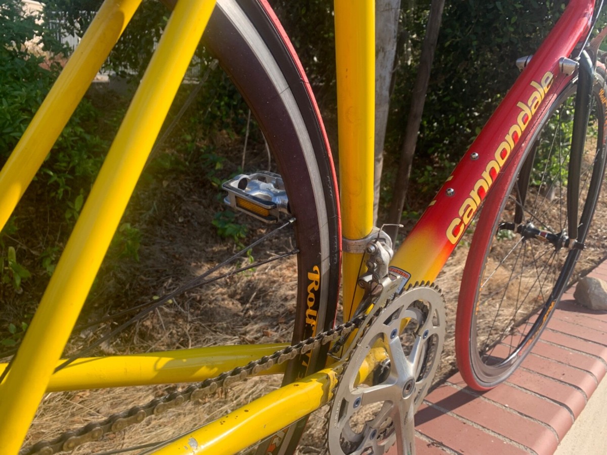 キャノンデールクリスマス価額 Cannondale CAD3/57cm/Shimano 105 STI 8 Spd /Rolf Vector Comp