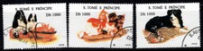 Sao Tomé-et-Principe 1995 Oblitéré 100% chiens, animaux