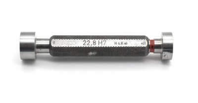 Grenzlehrdorn 22,8 H7 GO +0µm NO-GO+21µm Hahn& Kolb Lehrdorn Prüfdorn RHV43372