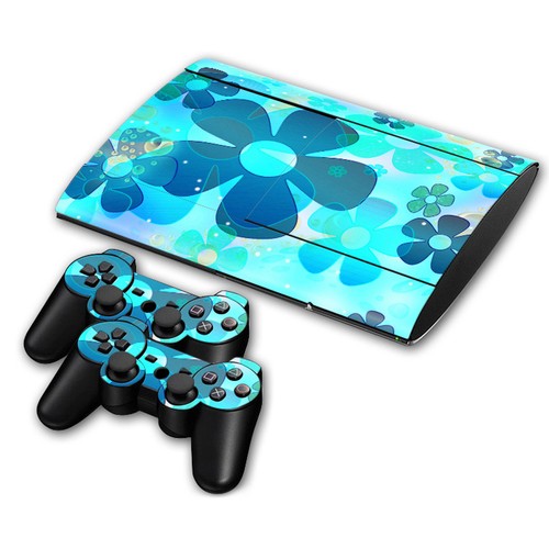 For Ps3 Super Slim 4000 Ultra-Thin Machine Skull Sticker Film, Unique Design - Picture 25 of 40