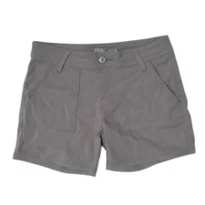 Prana Women's Outdoor/Climbing Shorts in Gray. Size 6