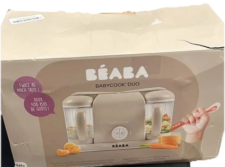 BEABA Babycook Duo 4 in 1 Baby Food Maker Processor Steamer Blender *NEW* - Image 2 of 3