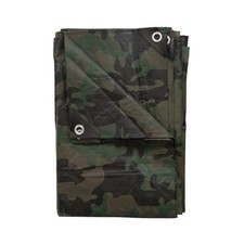 Stansport Ripstop 6 Mil Thick Tarp Woodland Camo