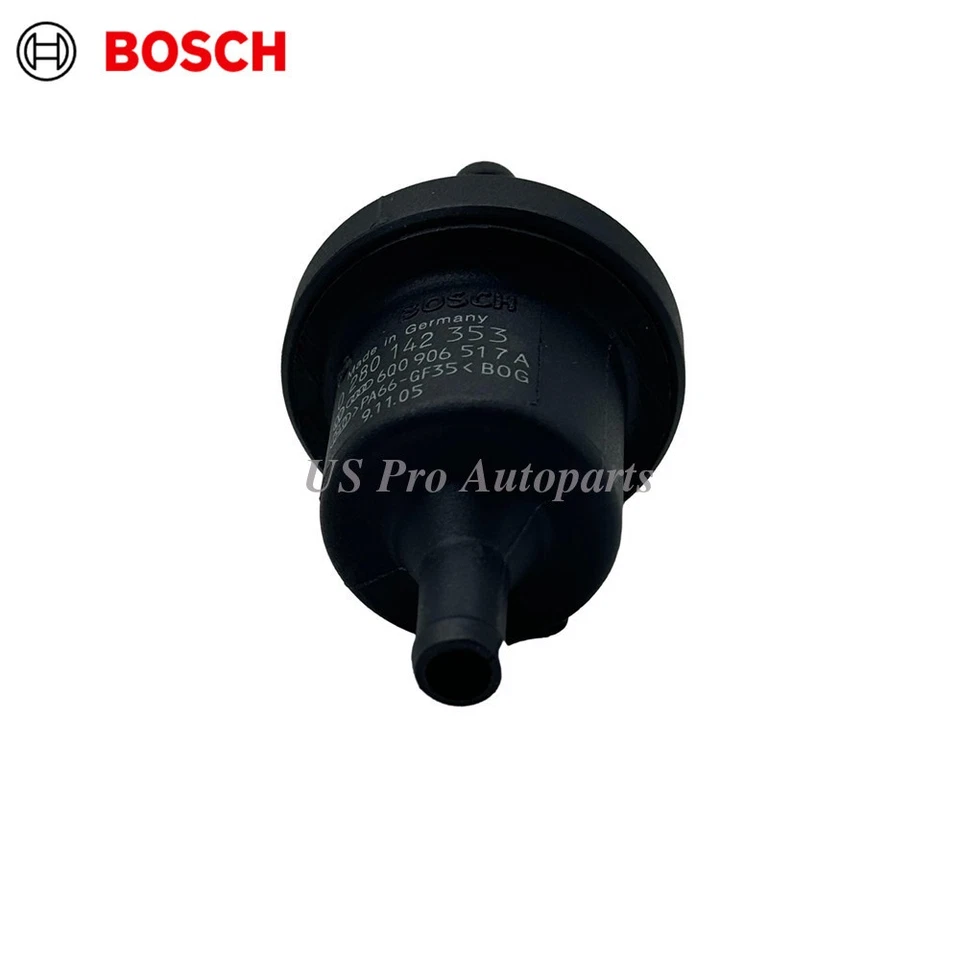 0280142353 OEM BOSCH Vapor Canister Purge Solenoid For VW Golf Bettle 1.4 2.0 Foto 3 de 4