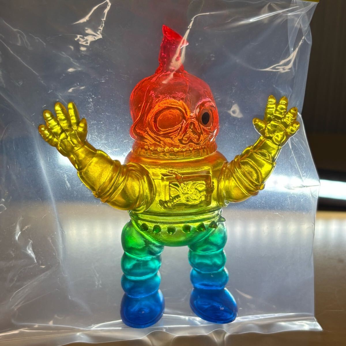 KENTH TOY WORKS ASTRO SKULLBOT ソフビモデルキット KENTH TOY WORKS x One up. ASTRO SKULLBOT Goto Color Studio