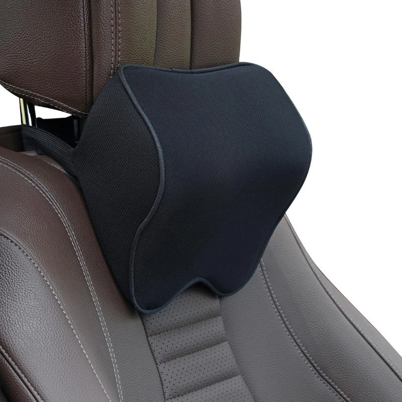 Car Seat Neck Pillow Memory Foam Headrest Support Cushion Travel Rest Breathable