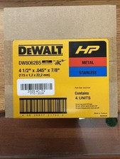 20 pcs DEWALT Cut-Off Wheel Angle Grinder Cutting Disc DW8062B5. 4.5 .045 7/8"