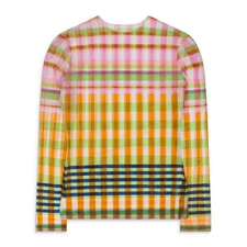 NWT JULIA HEUER MULTICOLOR LINDA BLOUSE SIZE S $315