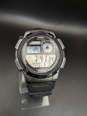 Casio AE-1000W Men's 44mm Multifunction World Time Digital Watch