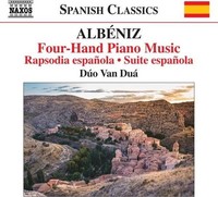 Audio Cd - Isaac Albeniz - Four-Hand Piano Music - Naxos -D- Neu