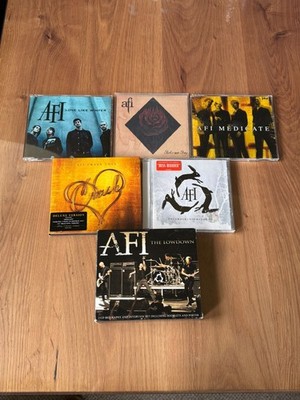 Diverse CDs, Band: AFI,  5 Stk., Set