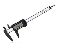 Schieblehre 150 mm Digital Messschieber aus Kohlefaser-Verbundwerkstoff