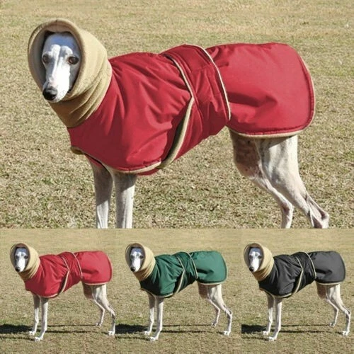 BERRY-PET Hundemantel Winter Große Hunde Wasserdicht Hundejacke Kapuzen Hundebekleidung