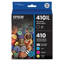 Epson 410XL Claria Premium Ink Combo 5pk T410XL-BCS XP-830 XP-640 NIB