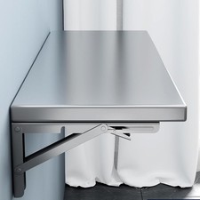 23.6 * 16in Medium Stainless Steel Folding Wall Shelf | Food Truck | Kitchen,...