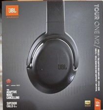 JBL Tour One M2 Wireless Over-Ear Noise Cancelling Headphones Black  NEW     