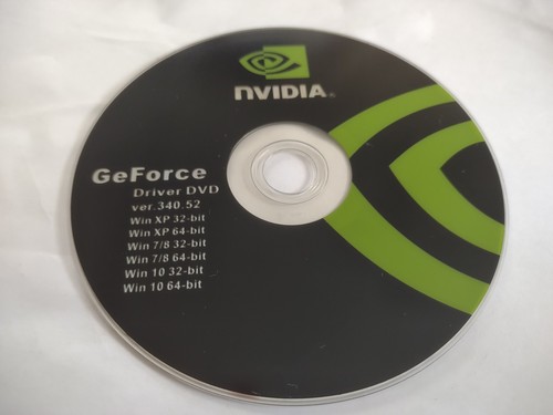 ⭐️⭐️⭐️⭐️⭐️NVIDIA GEFORCE Drivers Installation Software DVD Ver: 340.52
