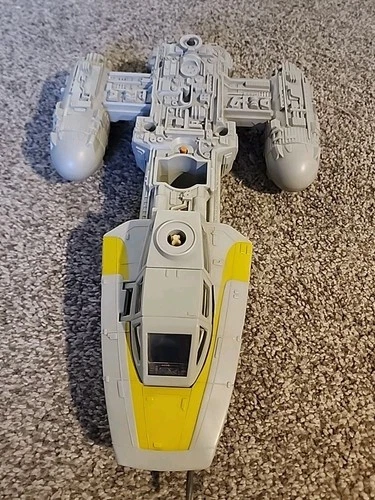Star Wars Vintage Kenner 1983 Y Wing Fighter Vehicle Incomplete Parts Original