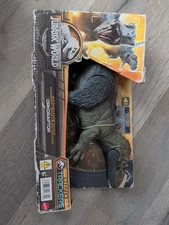 Mattel Jurassic World Dino Trackers Wild Roar Orkoraptor Dinosaur Figure. K1