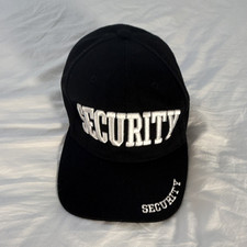 SECURITY Embroidered Adjustable Baseball Cap ...