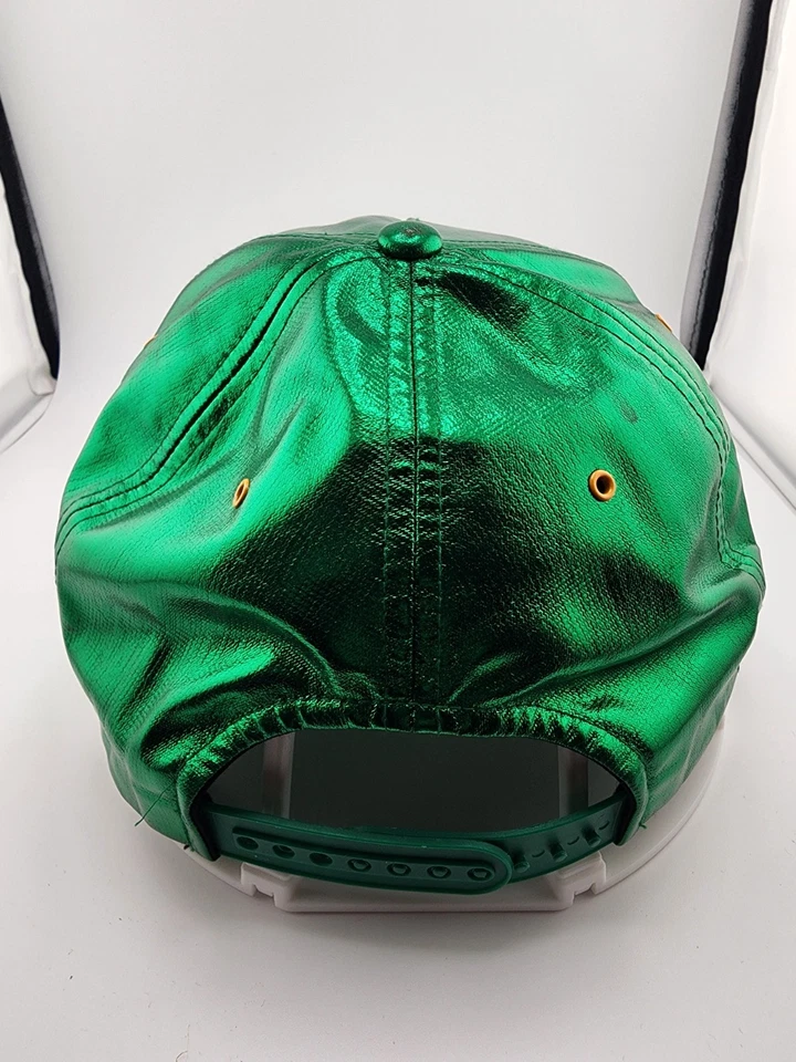 Michigan State Spartans Zephyr Snapback Green Hat/Cap Rare Vintage Shiny - Image 3 of 4