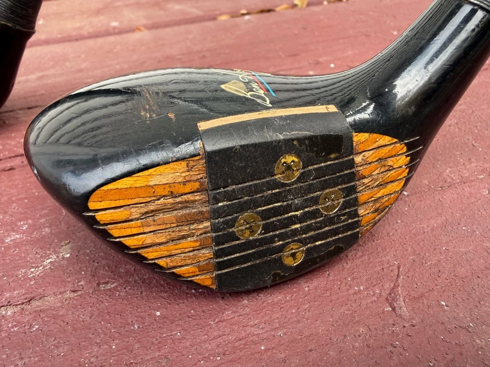 Vintage Ben Hogan Speed Slot WoodS Driver & 3  Wood Steel Shaft RH Golf Clubs - Image 4 of 4