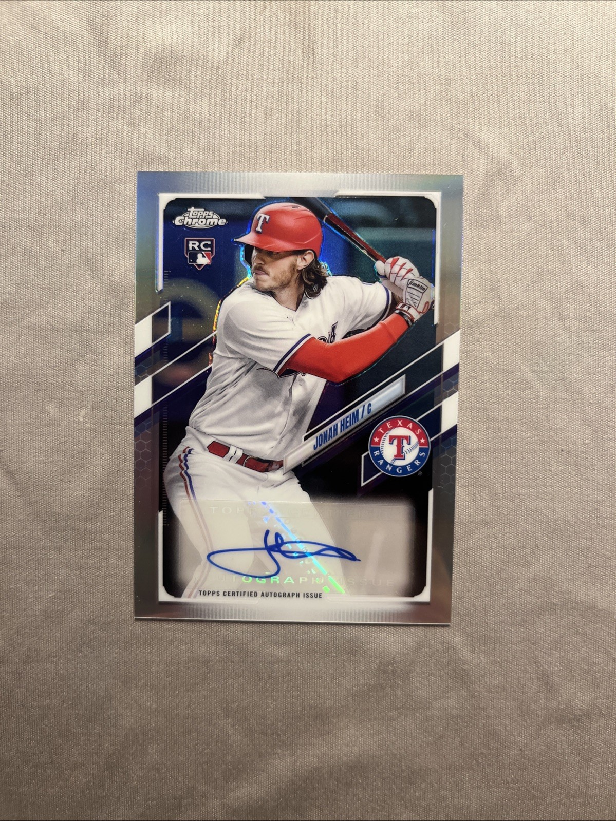2021 Topps Chrome Update Series - Target Chrome Autographs Jonah Heim #CUSA-JHE